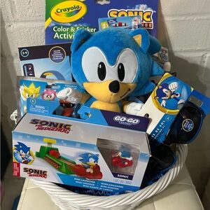 Sonic the Hedgehog Easter Basket!